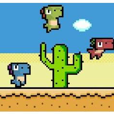 Pixel Dino Run